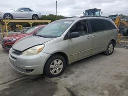 Salvage cars for sale at Windsor, NJ auction: 2005 Toyota Sienna CE