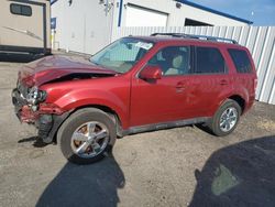 Salvage cars for sale at Mcfarland, WI auction: 2012 Ford Escape Limited