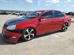 Salvage cars for sale at Grand Prairie, TX auction: 2010 Volkswagen Jetta Wolfsburg