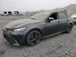 Salvage cars for sale at Colton, CA auction: 2016 Lexus GS 350 Base