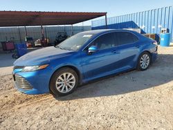 Toyota salvage cars for sale: 2020 Toyota Camry LE