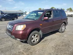 Salvage cars for sale at Tulsa, OK auction: 2008 Honda Pilot SE