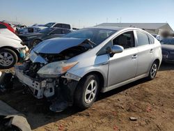 Salvage cars for sale at Brighton, CO auction: 2013 Toyota Prius