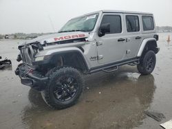 Jeep salvage cars for sale: 2018 Jeep Wrangler Unlimited Sahara