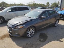 Salvage cars for sale at Duryea, PA auction: 2017 Mazda 3 Touring