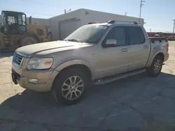 Ford salvage cars for sale: 2007 Ford Explorer Sport Trac Limited