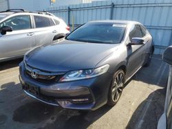 Honda salvage cars for sale: 2017 Honda Accord EX