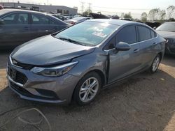 Salvage cars for sale at Elgin, IL auction: 2018 Chevrolet Cruze LT