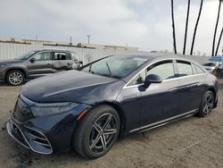 Salvage cars for sale at Van Nuys, CA auction: 2023 Mercedes-Benz EQS Sedan 580 4matic