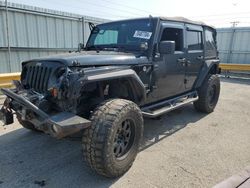 Jeep salvage cars for sale: 2013 Jeep Wrangler Unlimited Sahara