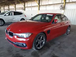 Salvage cars for sale at Phoenix, AZ auction: 2017 BMW 330E