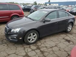 Salvage cars for sale at Woodhaven, MI auction: 2015 Chevrolet Cruze LT