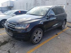 Salvage cars for sale at Chicago Heights, IL auction: 2013 Volkswagen Touareg V6 TDI