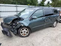 Salvage cars for sale at Hampton, VA auction: 2005 Toyota Sienna XLE