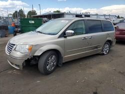 Vehiculos salvage en venta de Copart Denver, CO: 2008 Chrysler Town & Country Limited