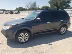 Salvage cars for sale from Copart San Antonio, TX: 2012 Subaru Forester 2.5X Premium