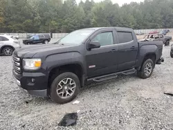 GMC salvage cars for sale: 2015 GMC Canyon SLE