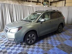 Subaru salvage cars for sale: 2018 Subaru Forester 2.5I Premium