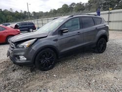 Salvage cars for sale at Ellenwood, GA auction: 2017 Ford Escape Titanium