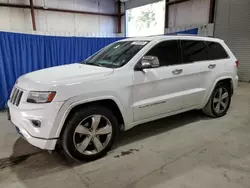 Vehiculos salvage en venta de Copart Hurricane, WV: 2014 Jeep Grand Cherokee Overland