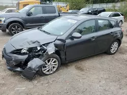 Mazda salvage cars for sale: 2012 Mazda 3 I