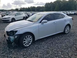 Salvage cars for sale at Glassboro, NJ auction: 2010 Lexus IS 250