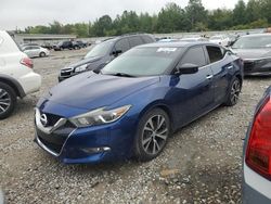 Salvage cars for sale at Memphis, TN auction: 2017 Nissan Maxima 3.5S