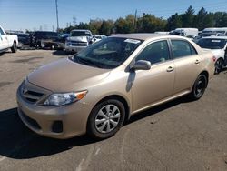 Toyota Vehiculos salvage en venta: 2011 Toyota Corolla Base