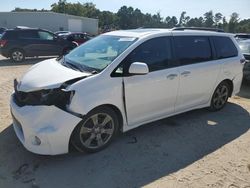 Toyota salvage cars for sale: 2017 Toyota Sienna SE