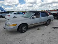 Salvage cars for sale at West Palm Beach, FL auction: 1992 Mercury Grand Marquis GS