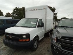 Salvage trucks for sale at Seaford, DE auction: 2014 Chevrolet Express G3500