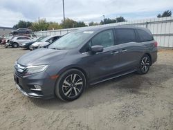 Honda salvage cars for sale: 2019 Honda Odyssey Elite