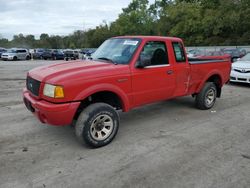 Salvage cars for sale at Ellwood City, PA auction: 2003 Ford Ranger Super Cab