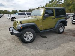 Jeep salvage cars for sale: 2010 Jeep Wrangler Sport