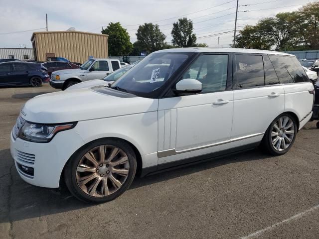 2016 Land Rover Range Rover Supercharged