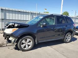 Subaru salvage cars for sale: 2015 Subaru Forester 2.5I Premium