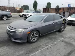 Salvage cars for sale at Wilmington, CA auction: 2017 Honda Civic EX