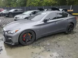 Infiniti salvage cars for sale: 2020 Infiniti Q50 RED Sport 400