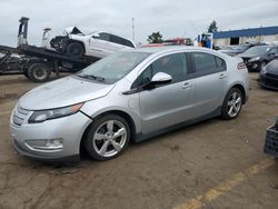 Salvage cars for sale at Woodhaven, MI auction: 2013 Chevrolet Volt