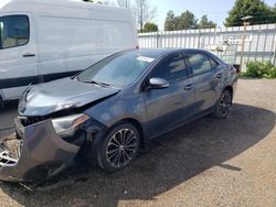 Toyota Corolla l salvage cars for sale: 2014 Toyota Corolla L