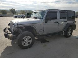 Salvage cars for sale at Lebanon, TN auction: 2016 Jeep Wrangler Unlimited Sport