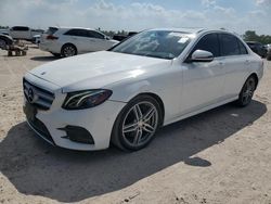 Salvage cars for sale at Houston, TX auction: 2017 Mercedes-Benz E 300 4matic