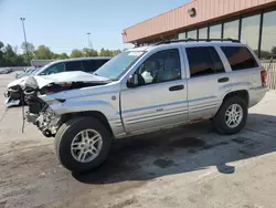 Salvage cars for sale at Fort Wayne, IN auction: 2004 Jeep Grand Cherokee Laredo