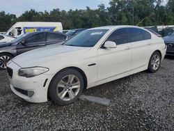 Salvage cars for sale at Riverview, FL auction: 2011 BMW 528 I