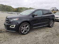 Salvage cars for sale at Windsor, NJ auction: 2015 Ford Edge Sport