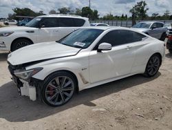 Infiniti q60 salvage cars for sale: 2018 Infiniti Q60 RED Sport 400