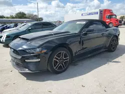 Ford salvage cars for sale: 2018 Ford Mustang