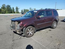 Honda salvage cars for sale: 2013 Honda Pilot Touring