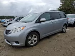 Toyota Sienna le salvage cars for sale: 2014 Toyota Sienna LE