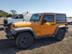 Salvage cars for sale at Des Moines, IA auction: 2012 Jeep Wrangler Sport